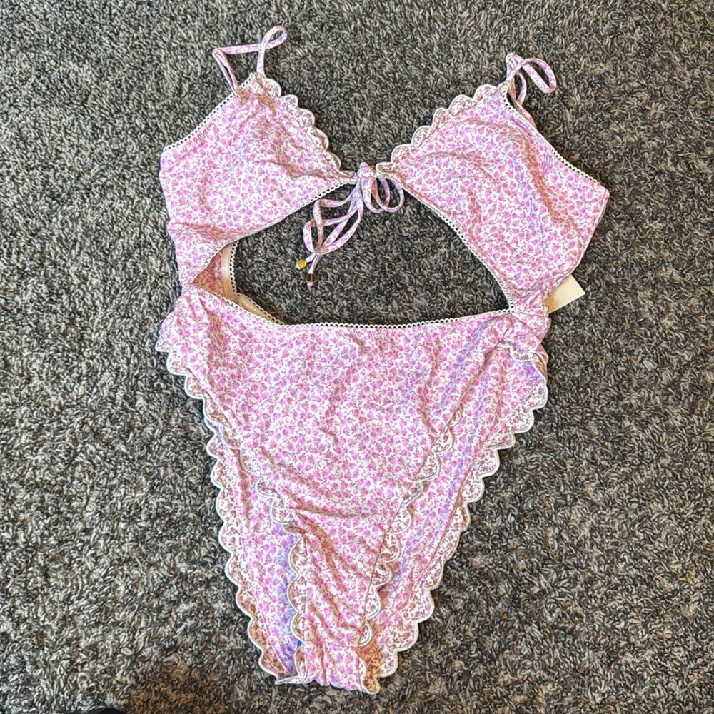 Tularose x revolve NWT one piece swim suit